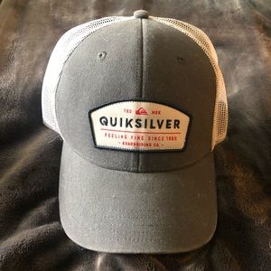 Quicksilver trucker style hat